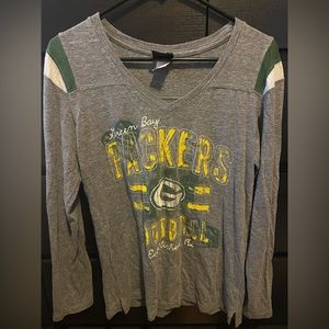 Green Bay Packers Women’s Long Sleeved T-Shirt GUC